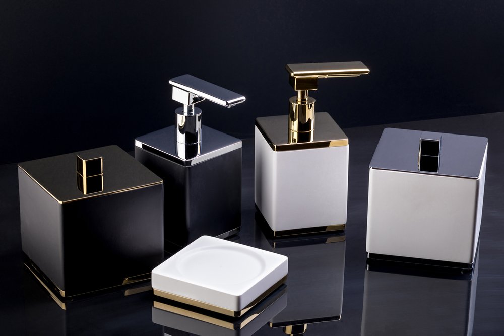 Дозатор Boheme Черный/Хром 10969-B-CR - 1