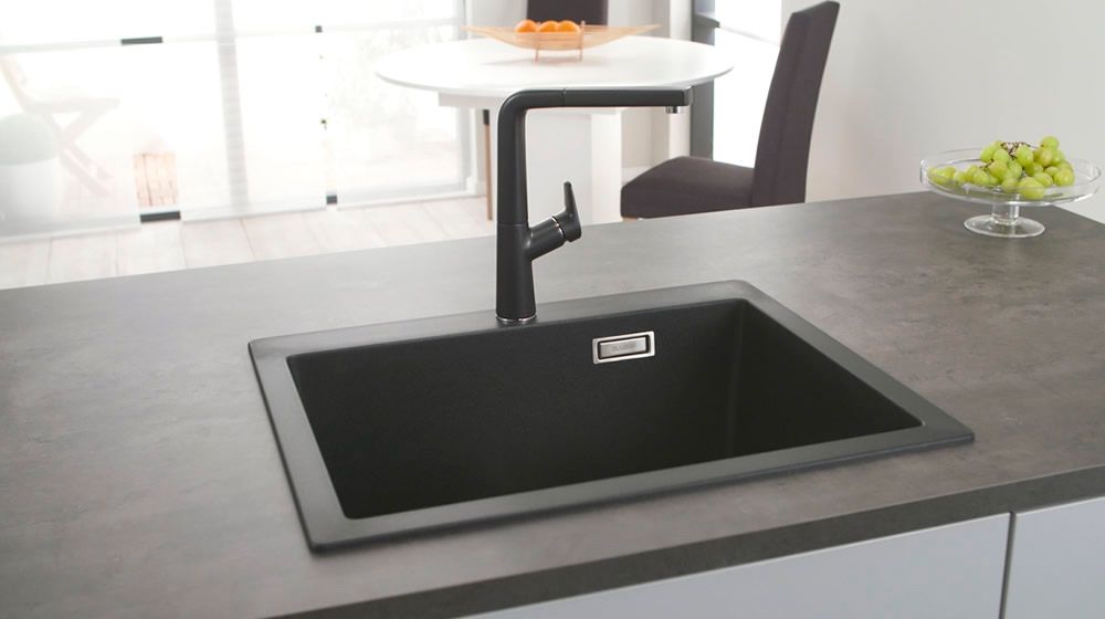 Мойка из гранита Blanco Pleon серый  521679 - 2