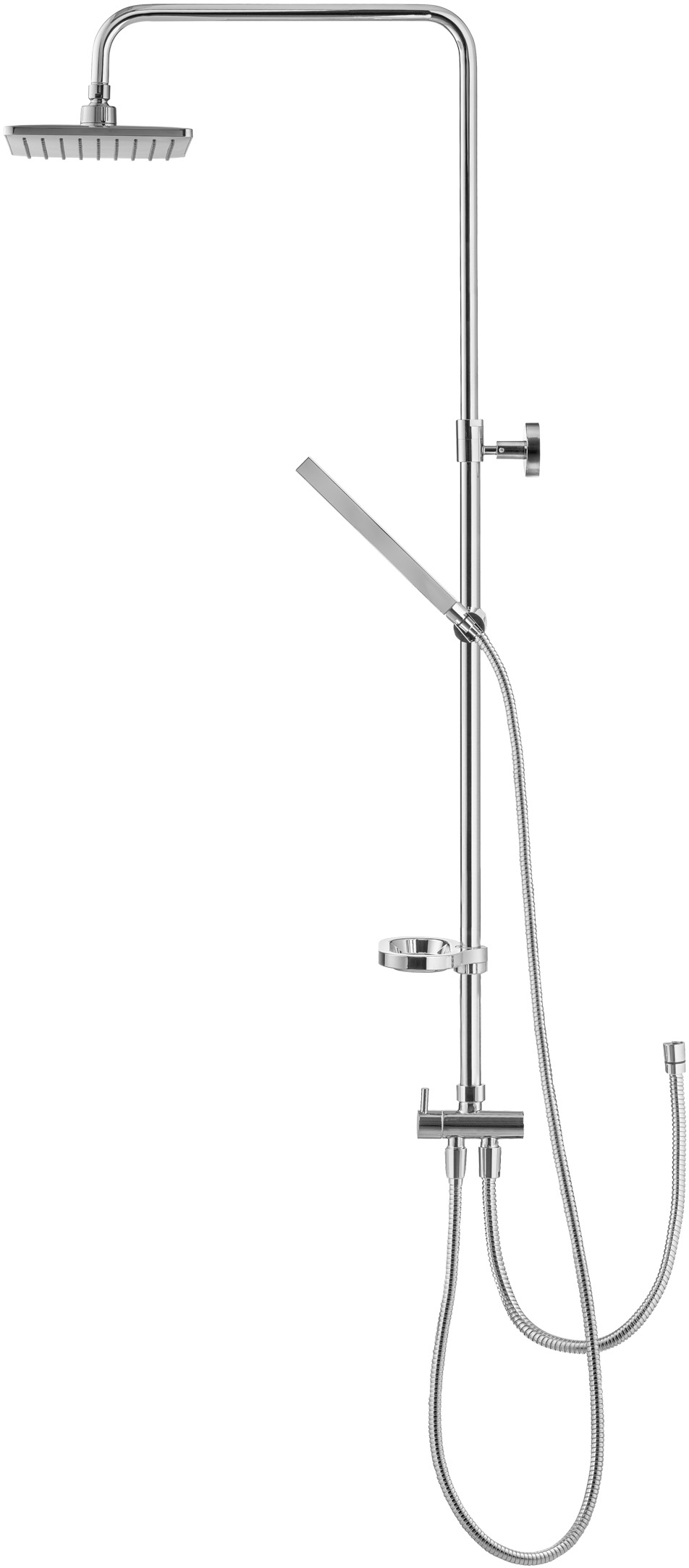 Душевая стойка Swedbe Calypso хром  5071 - 4