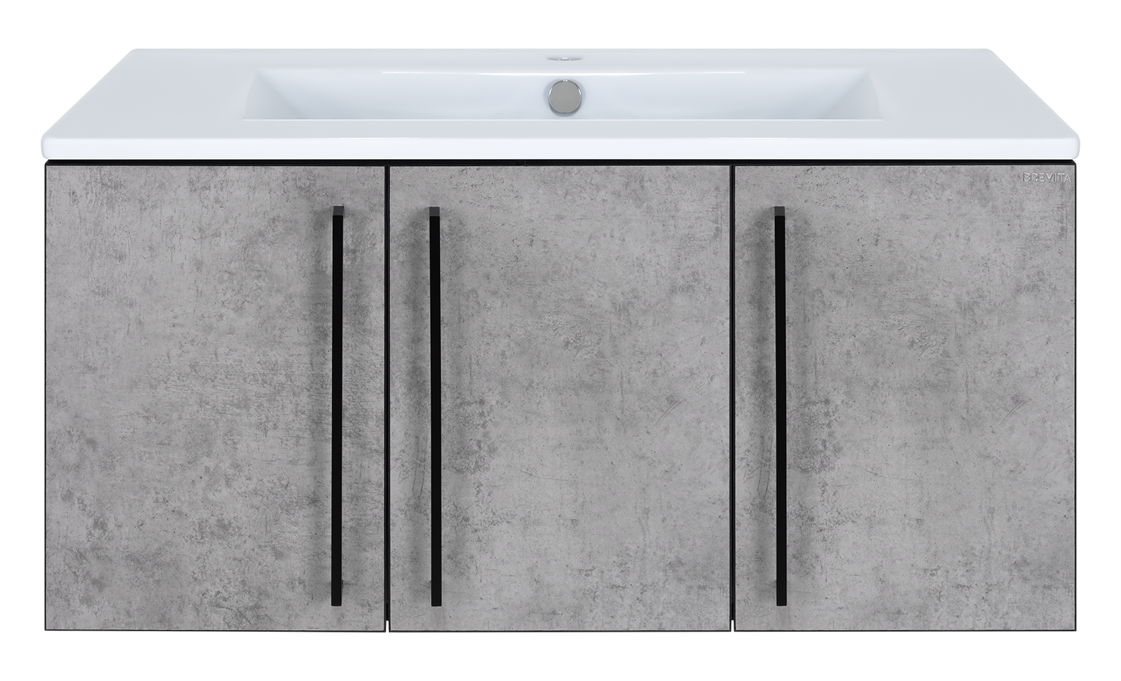 ROCK - 90 Тумба прямая подвесная Brevita ROCK-06090-48-2 - 0