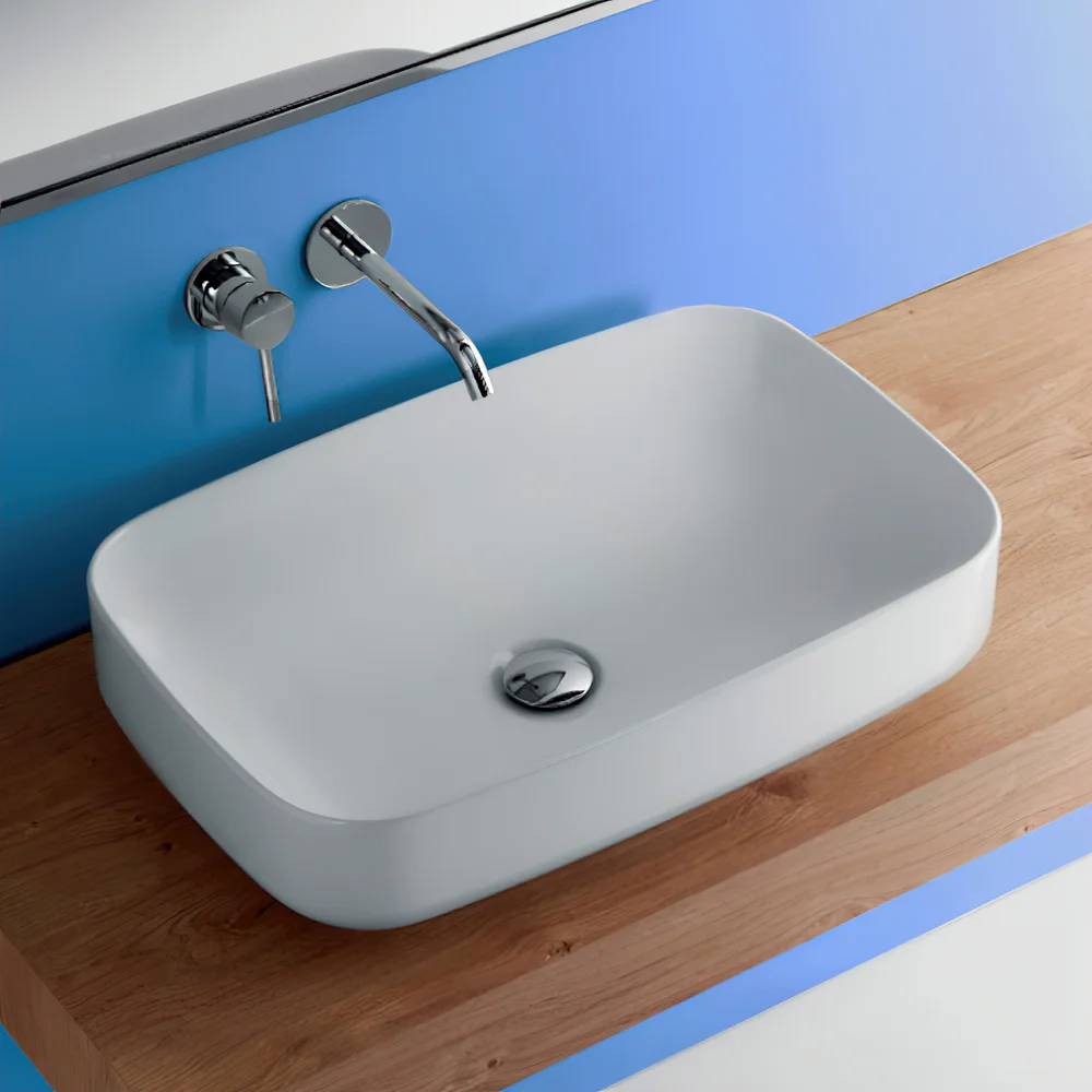 Раковина накладная Kerasan Tribeca 60 белый матовый  514130 - 1