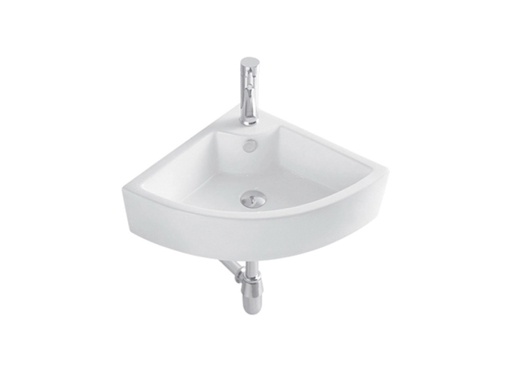 Раковина угловая AQUATEK AQ5166A-00, 325*325*130 - 0