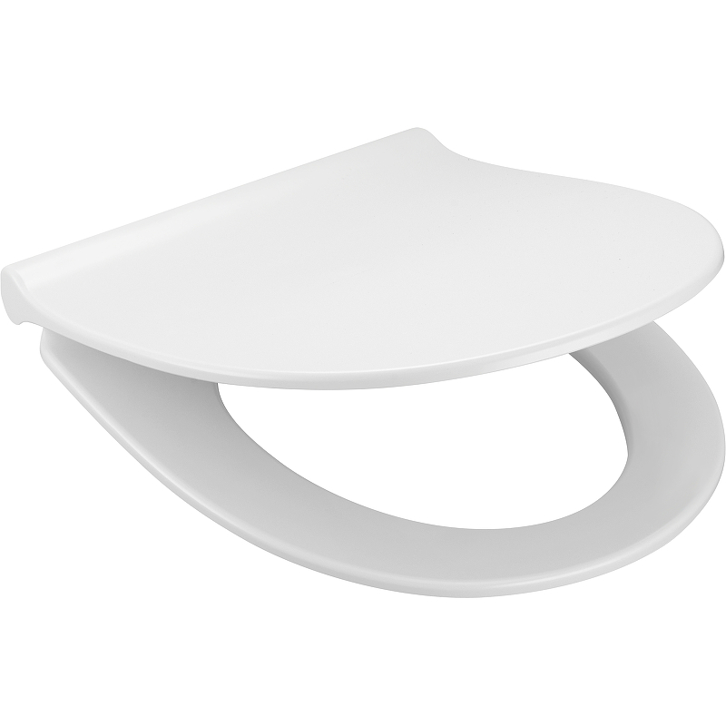 VICTORIA Сиденье с крышкой тонкое дюропласт, микролифт, быстросъемн. 801392002 - 0