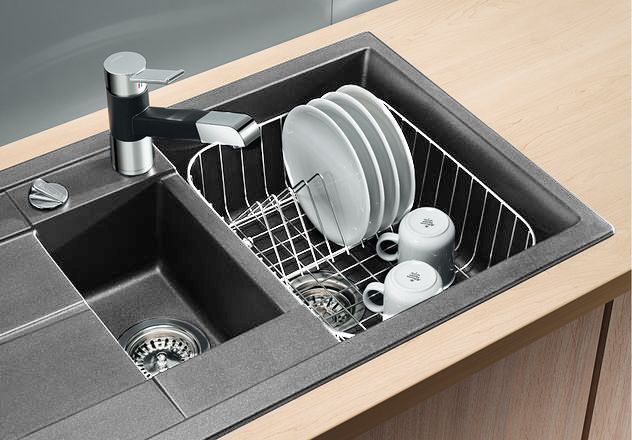 Мойка из гранита Blanco Metra серый  513553 - 1