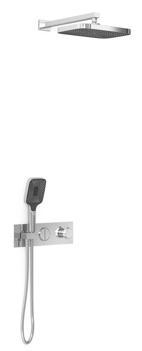 Душевой комплект Vincea с термостатом хром VSFW-422T1CH - 0