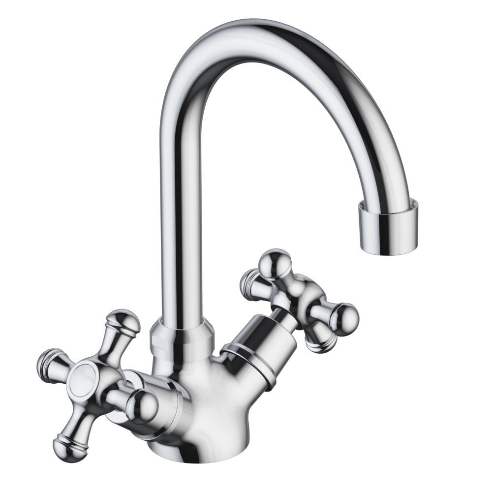 Смеситель для кухонной мойки Redblu by Damixa Retro хром  230210000 - 0