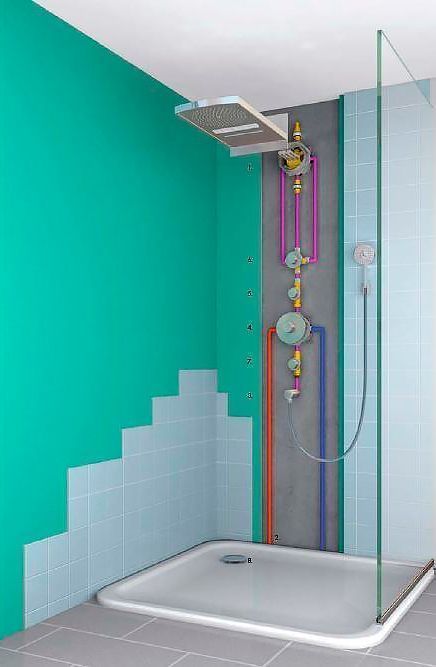 Верхний душ Hansgrohe Raindance Rainfall 180 AIR 2jet 28433000 - 6