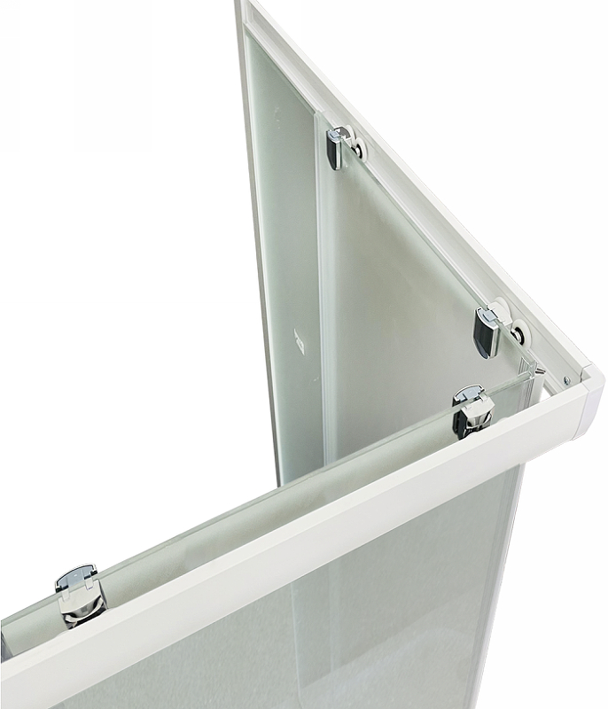 Душевой уголок Royal Bath HPD 110x100 профиль белый стекло матовое RB1110HPD-C - 2