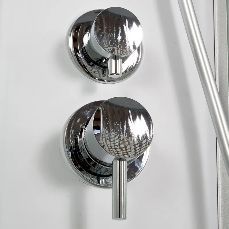 Душевая кабина Deto L 80х80 без крыши, хром  L780N - 2