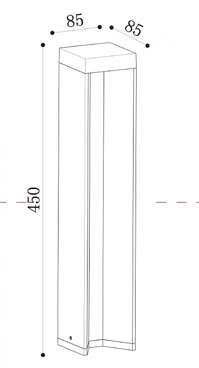 Наземный низкий светильник Maytoni Essen O596FL-L9B4K - 1