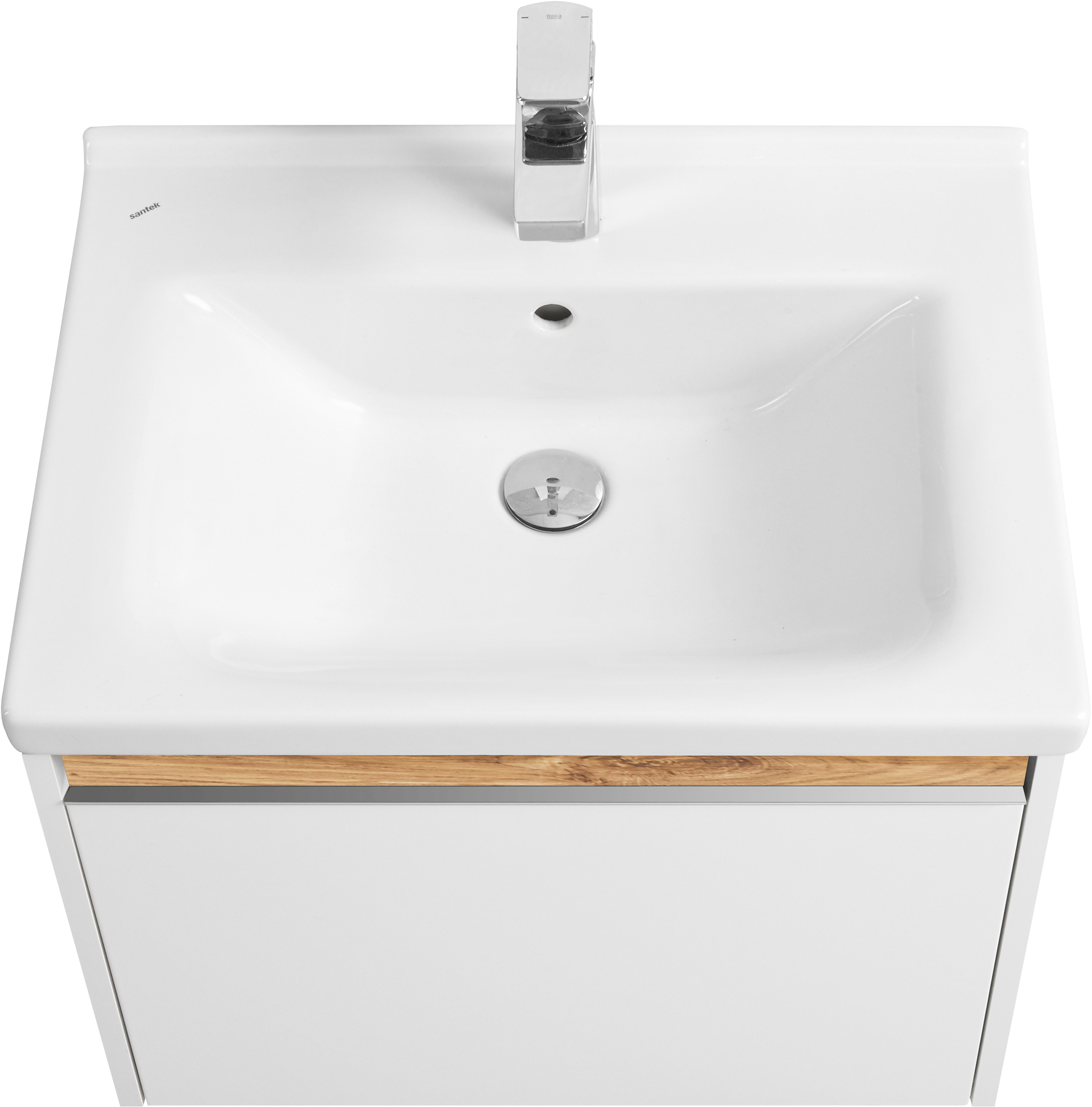 Мебель для ванной STWORKI Стокгольм 60 , белая, подвесная (комплект, гарнитур) 406312 - 8