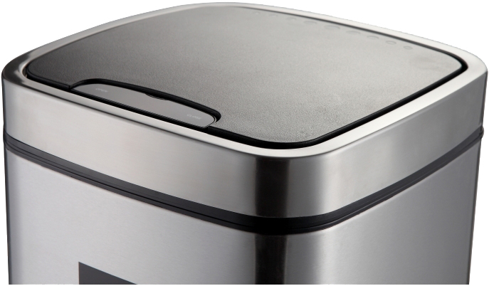 Мусорное ведро Weltwasser WW RONE MT 28L сенсорное матовый хром  10000000876 - 2