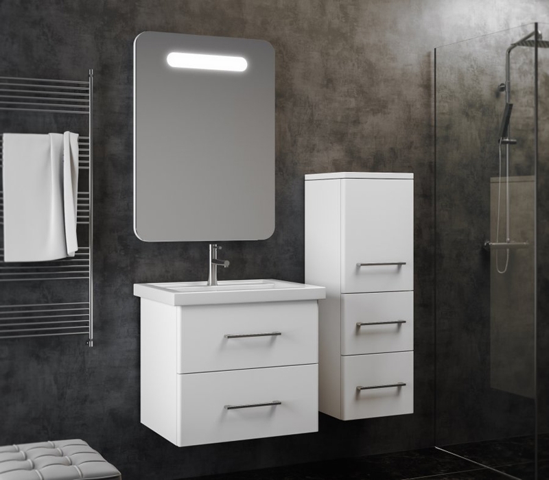 Тумба под раковину Opadiris Арабеско 60 белая Z0000010901 - 2