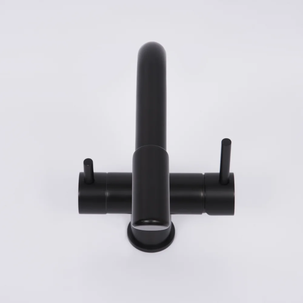 Смеситель для кухни Wasserkraft черный матовый A8367 - 5