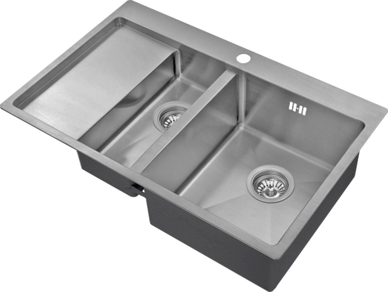 Мойка кухонная Zorg Inox R 5178-2-R - 0
