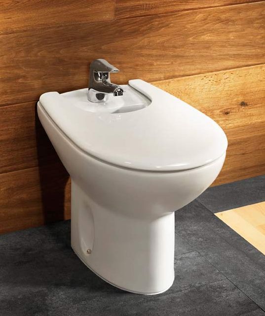 Биде напольное Roca Victoria 357390000 с установочным комплектом - 4