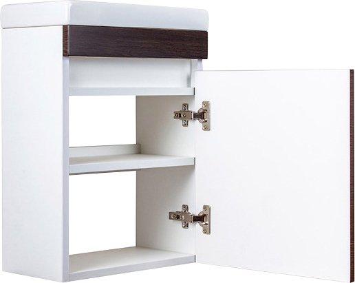 Тумба с раковиной Style Line Compact 40 Люкс, венге - 7