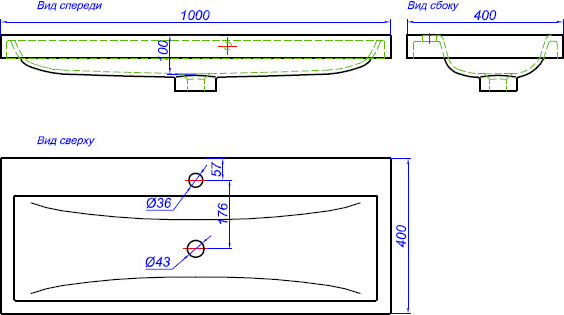 Тумба с раковиной Aqwella 5 stars Инфинити 100 белая - 4