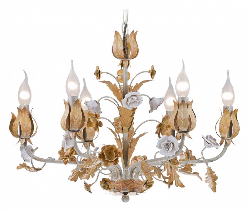 Подвесная люстра Arti Lampadari Contrada Contrada E 1.1.6 WO - 0