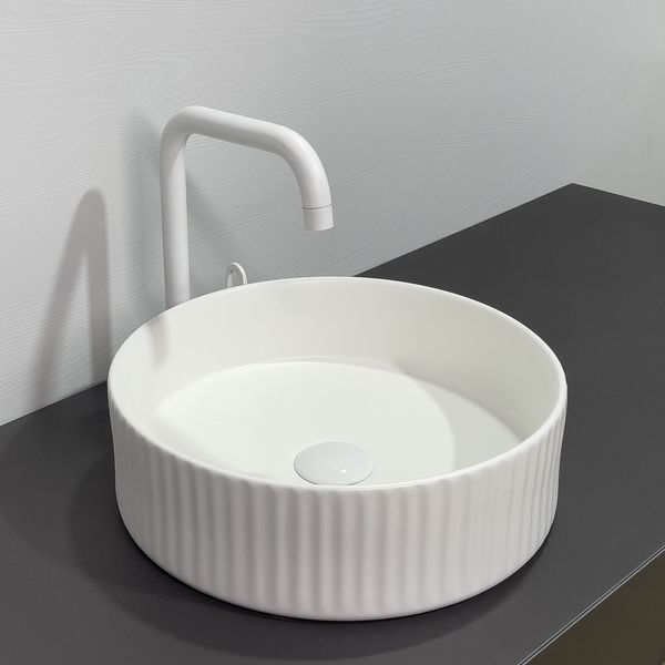 Накладная раковина Comforty 36 белая матовая 00-00012531 - 0