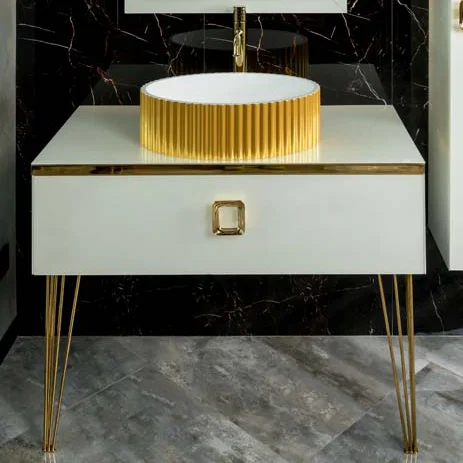 Тумба под раковину Armadi Art Lucido 100 белый 770-100-W - 1