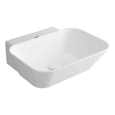 Раковина накладная Simas Wawe 48х43 белая WA08 - 0