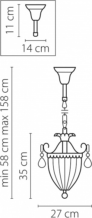 Подвесной светильник Lightstar Schon 790032 - 4