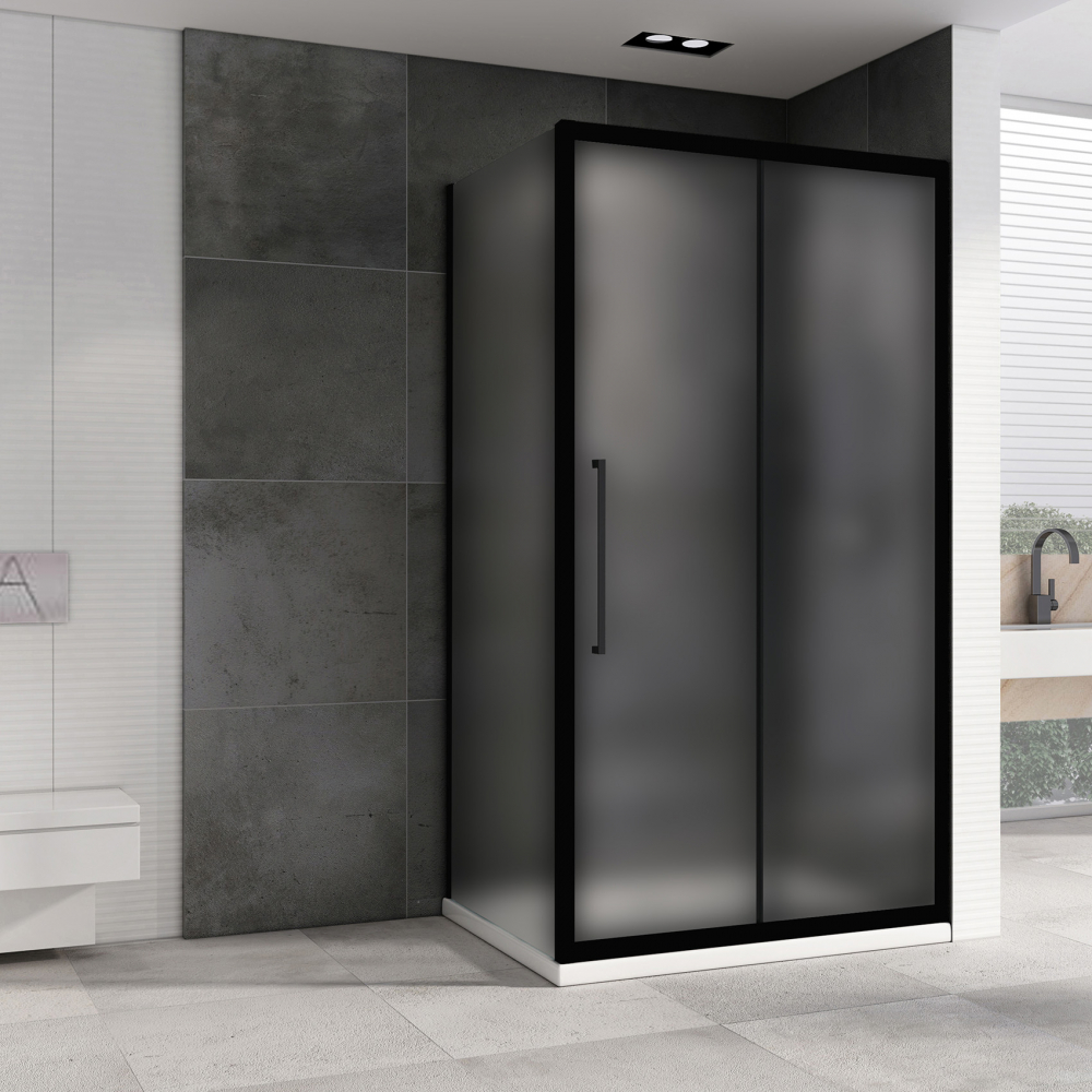 Душевой уголок ABBER Schwarzer Diamant AG30150BMH-S80BM - 1