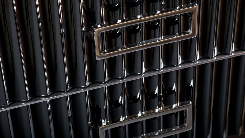 Тумба под раковину моноблок Boheme Armadi Art Monaco 100 черный глянец - хром 866-100-BCR - 4