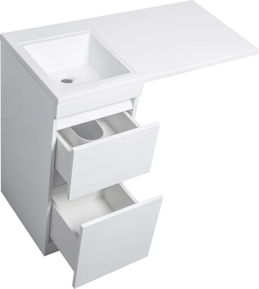 Тумба под раковину Style Line Даллас 100 Люкс Plus, белый  СС-00002346 - 3