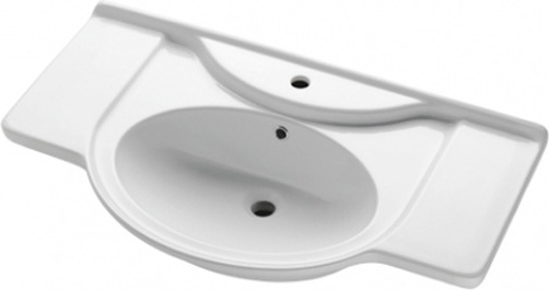 Мебель для ванной Aqwella Барселона Люкс 75 с бельевой корзиной - 6