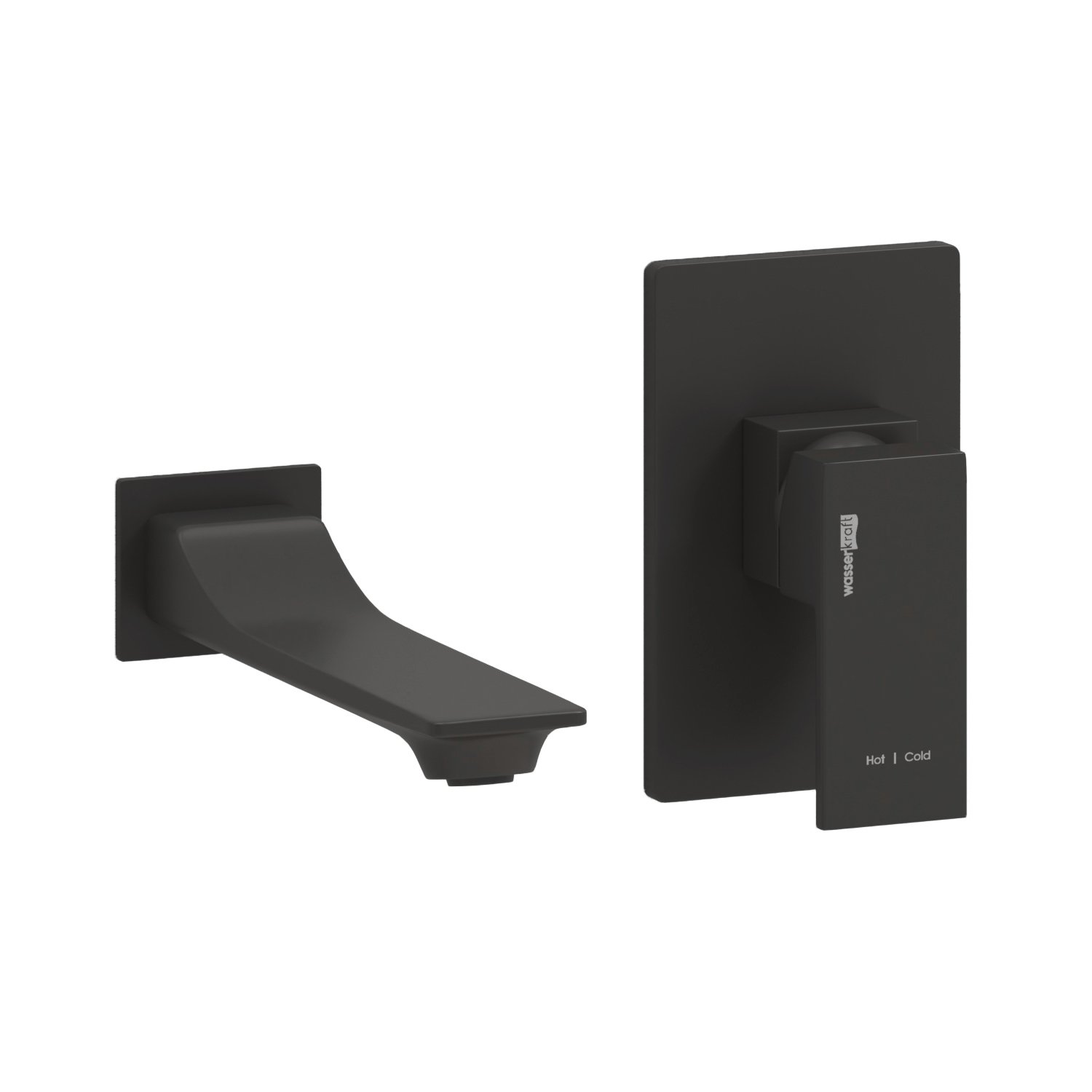 Смеситель для раковины Wasserkraft Abens черный матовый  A20503 - 0