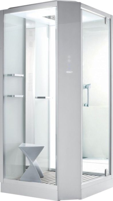 Душевая кабина Orans SR-89101RS белая, с баней - 0