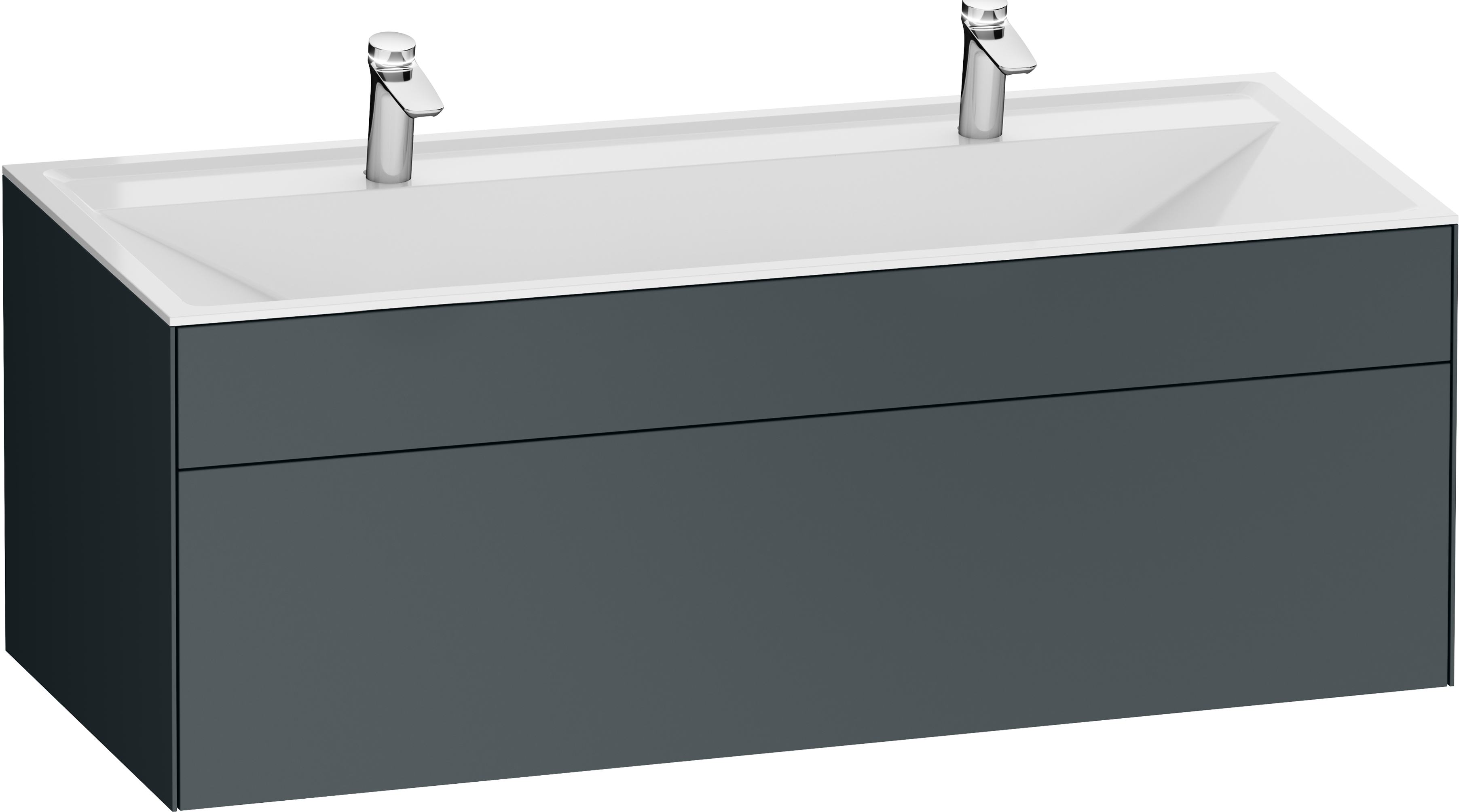 Тумба для комплекта Am.Pm Inspire V2.0 120 графит матовый M50AFHX1203GM - 0