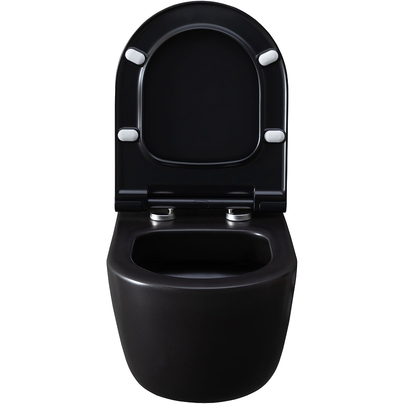 Чаша для подвесного унитаза Allen Brau Priority без сиденья черный матовый 4.31002.31 - 7