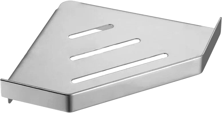 Полка Boheme New Venturo 10318-NB угловая, nikel brush - 0