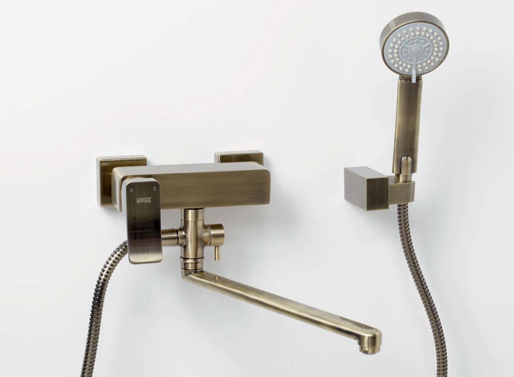 Душевой шланг Wasserkraft A052 светлая бронза - 1