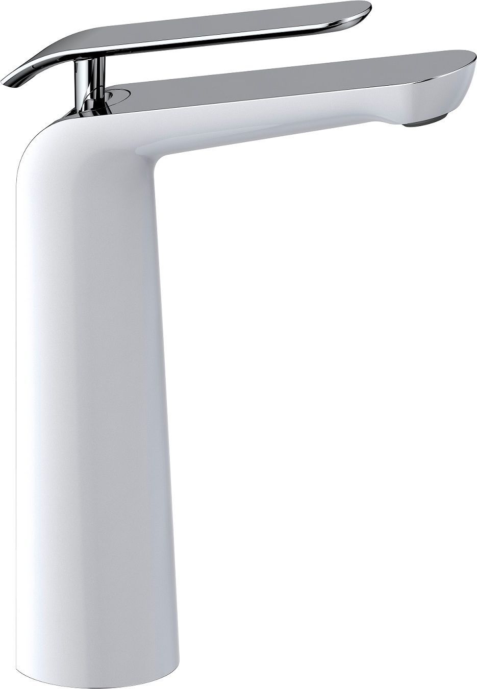 Смеситель для раковины-чаши Timo Olivia 3211/00-16F хром-белый - 0