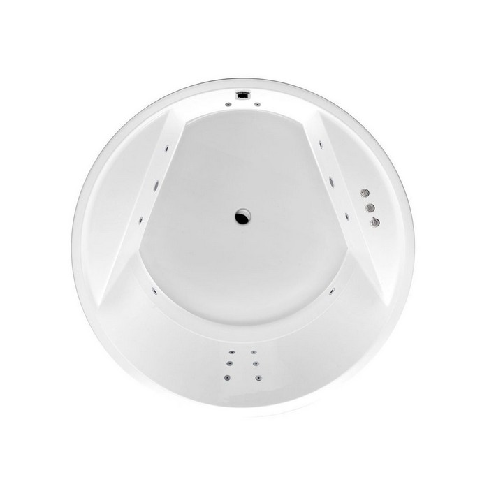 Ванна акриловая Excellent Great Arc Smart 160 с гидромассажем белый - хром WAEX.GRE16.SMART.CR - 0