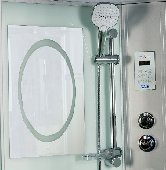 Душевая кабина Weltwasser WW500 Emmer 12015 120х120 хром  10000003287 - 2