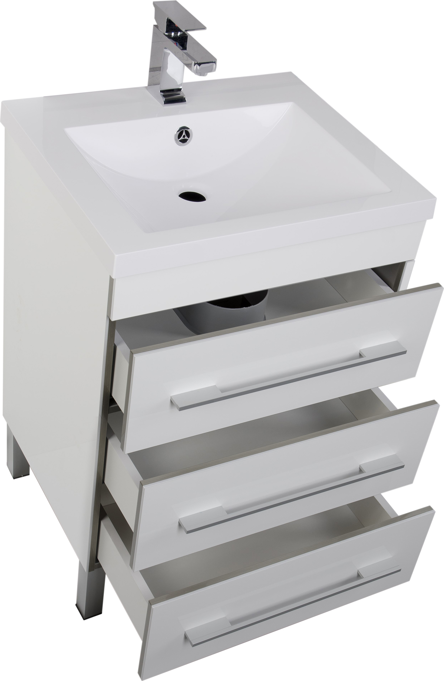 Тумба для комплекта Aquanet Верона 58 белая 178253 - 7