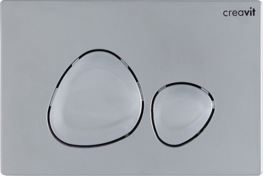 Кнопка смыва Creavit Spa GP7003 хром матовый GP7003.00 - 0