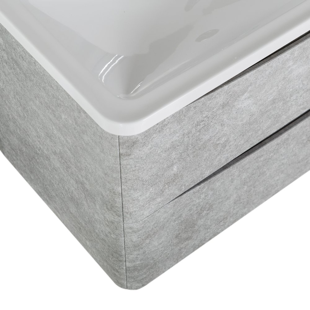 Комплект мебели BelBagno Acqua 90 серый - 7