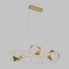 Подвесная люстра Eurosvet Uma 90368/5 медь - 1