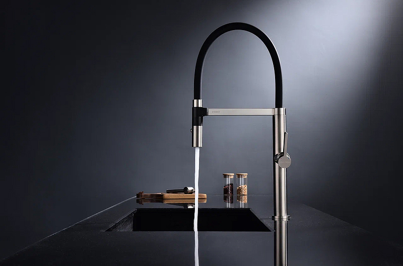 Смеситель для кухни Paulmark Leader сталь Le214101-NI - 2