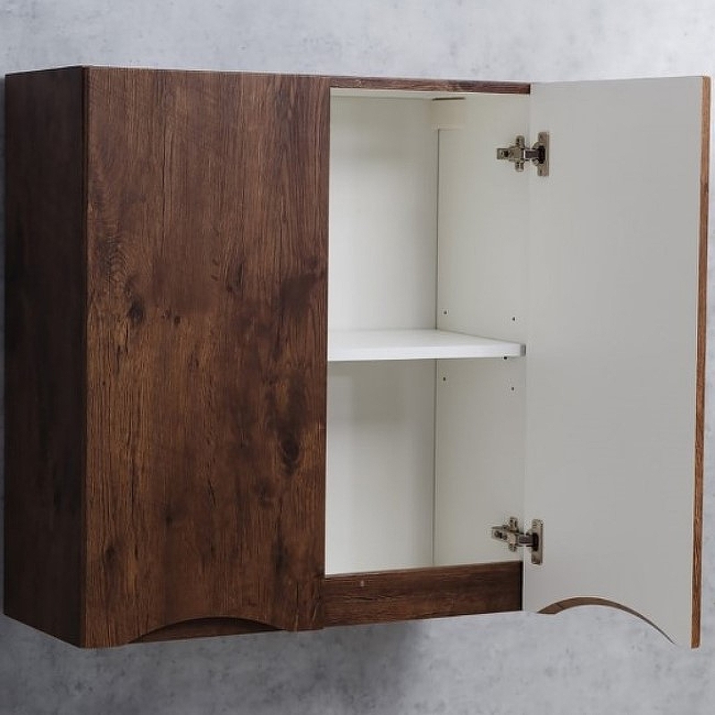 Шкаф подвесной Belbagno Marino 70х75 Rovere Moro  FLY-MARINO-700-2A-SC-RW-P - 0