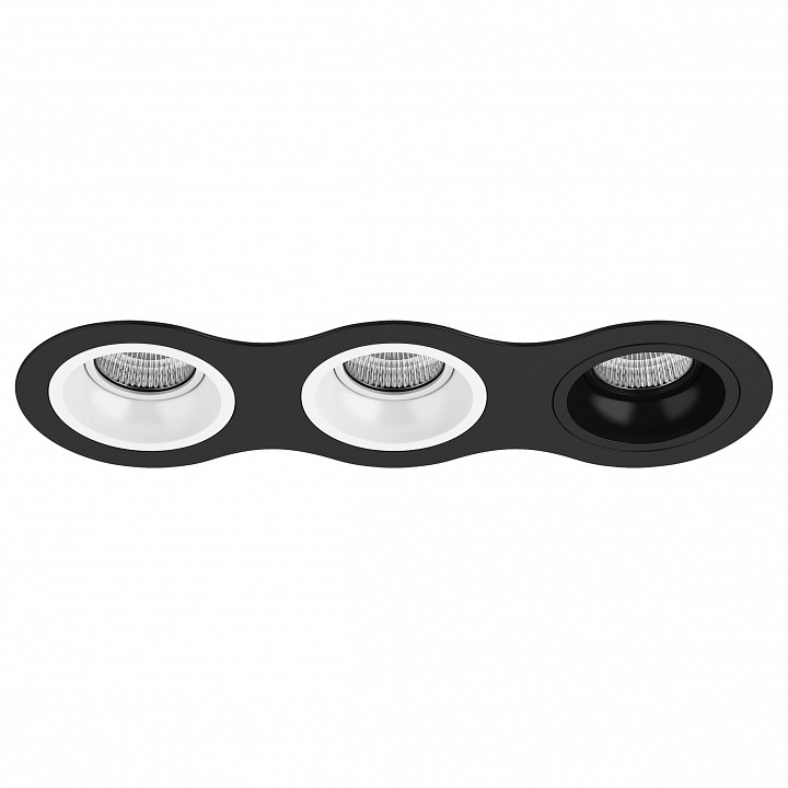 Встраиваемый светильник Lightstar Domino (214637+214606+214606+214607) D637060607 - 0