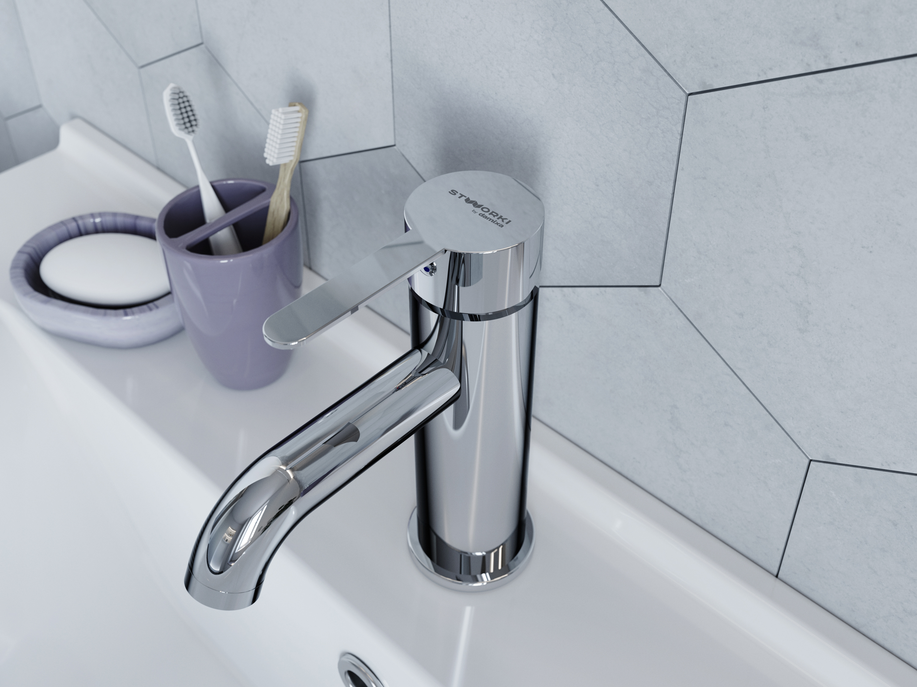 Душевой комплект STWORKI by Damixa Стокгольм HFDB97000 + HFSG10000 + HFSG02100 430168 - 3