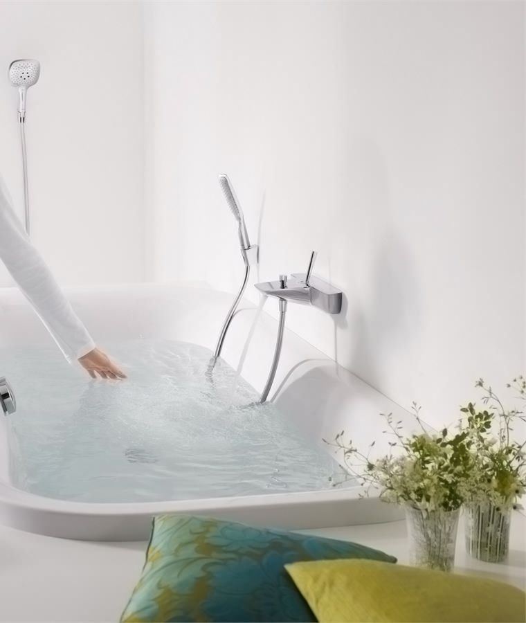 Смеситель для ванны Hansgrohe PuraVida хром  15472000 - 1