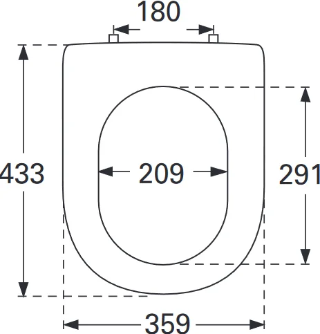 Крышка-сиденье Villeroy & Boch Subway 2.0 (9M68 S101) 9M68S101 - 6